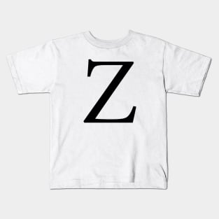 Black Z Kids T-Shirt